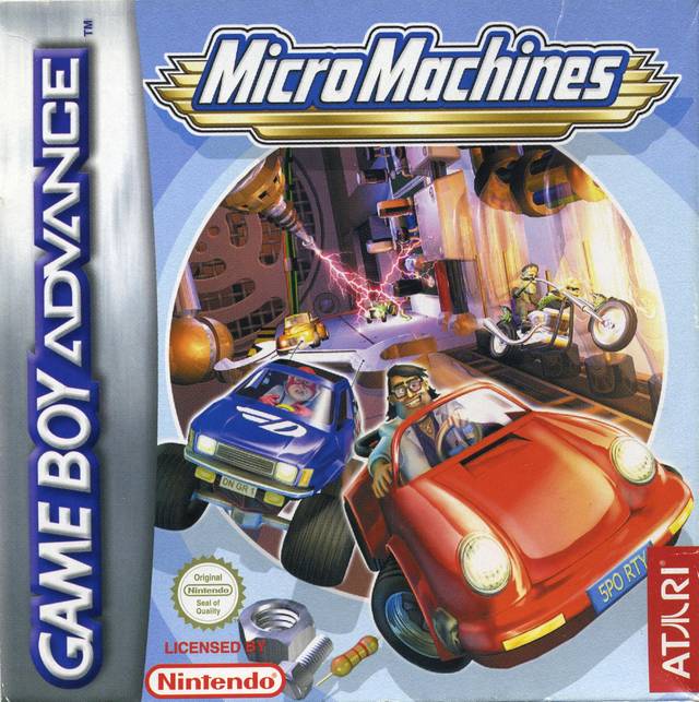 Game | Nintendo Gameboy  Advance GBA | Micro Machines
