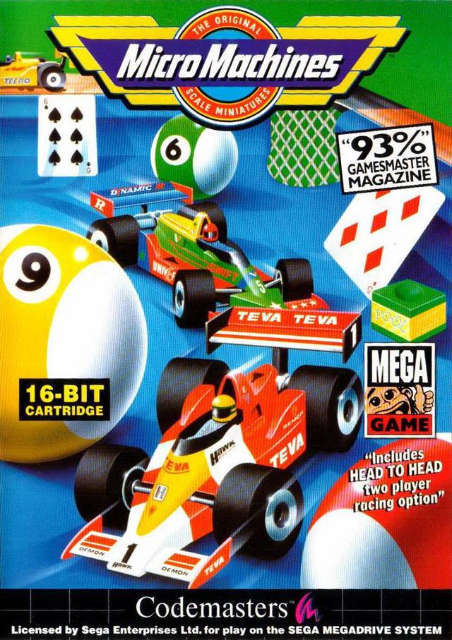 Game | SEGA Mega Drive | Micro Machines