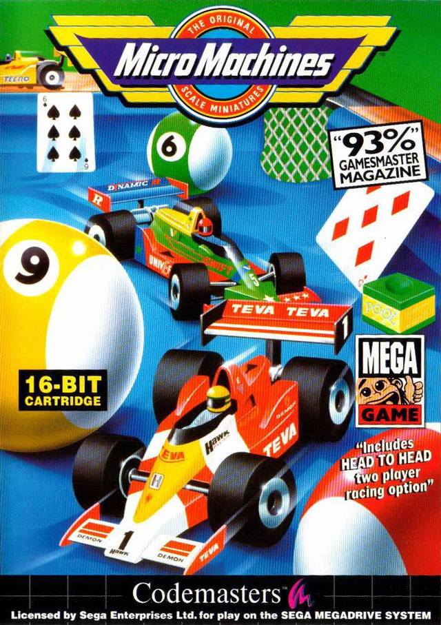 Game | Sega Mega Drive | Micro Machines