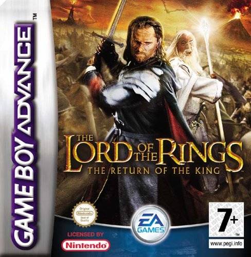 Game | Nintendo Gameboy  Advance GBA | Lord Of The Rings Return Of The King