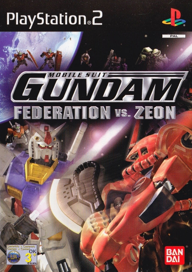 Game | Sony Playstation PS2 | Mobile Suit Gundam Federation Vs Zeon