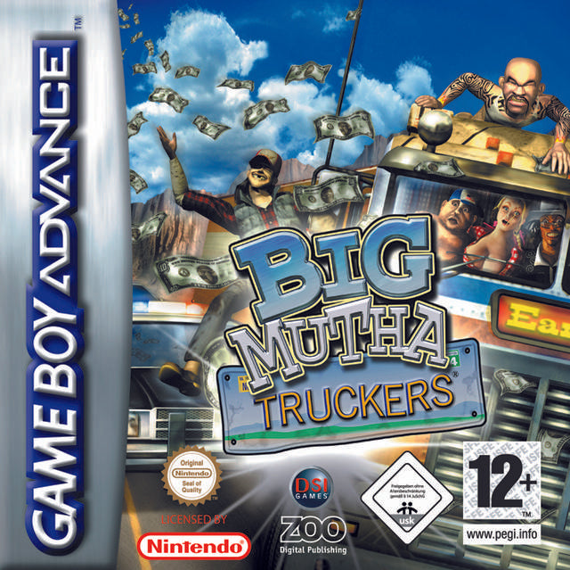 Game | Nintendo Game Boy Advance GBA | Big Mutha Truckers