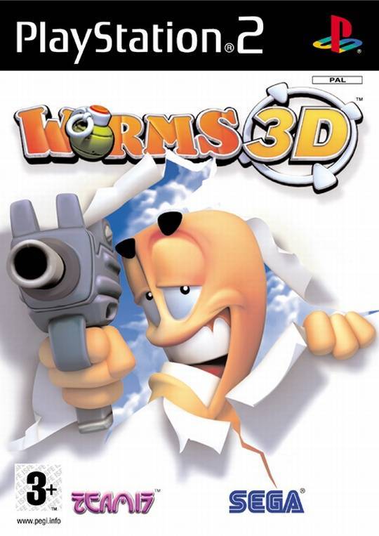 Game | Sony Playstation PS2 | Worms 3D