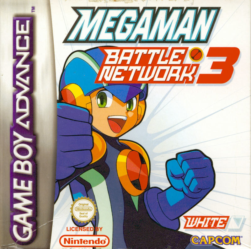 Game | Nintendo Gameboy  Advance GBA | Mega Man Battle Network 3: White