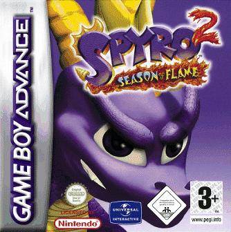 Game | Nintendo Gameboy  Advance GBA | Spyro 2: Season Of Flame