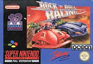 Game | Super Nintendo SNES | Rock N' Roll Racing PAL