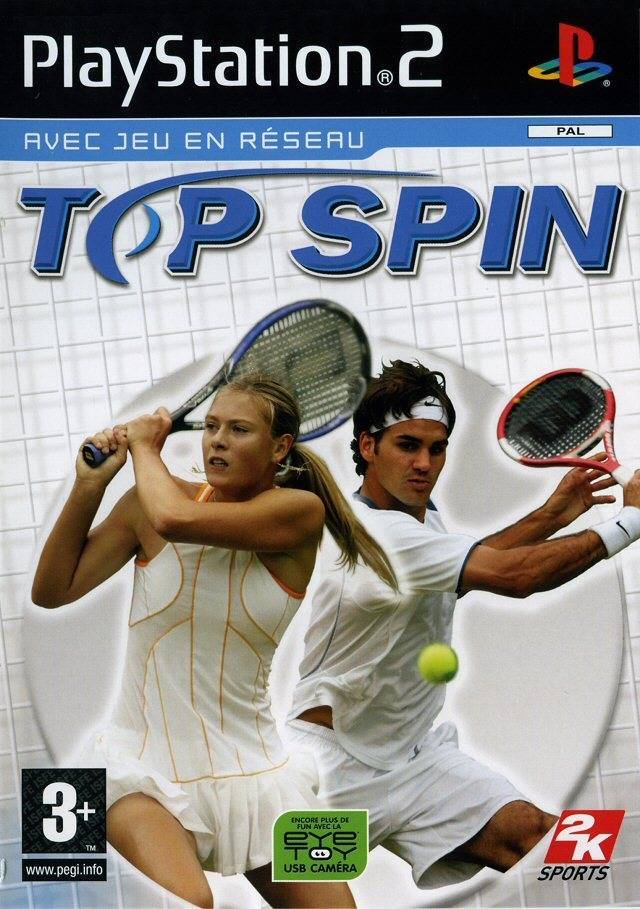 Game | Sony Playstation PS2 | Top Spin