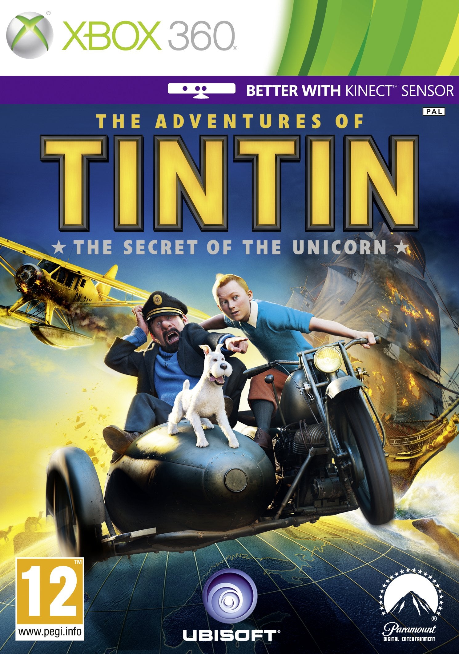Game | Microsoft Xbox 360 | Adventures Of Tintin: The Secret Of The Unicorn