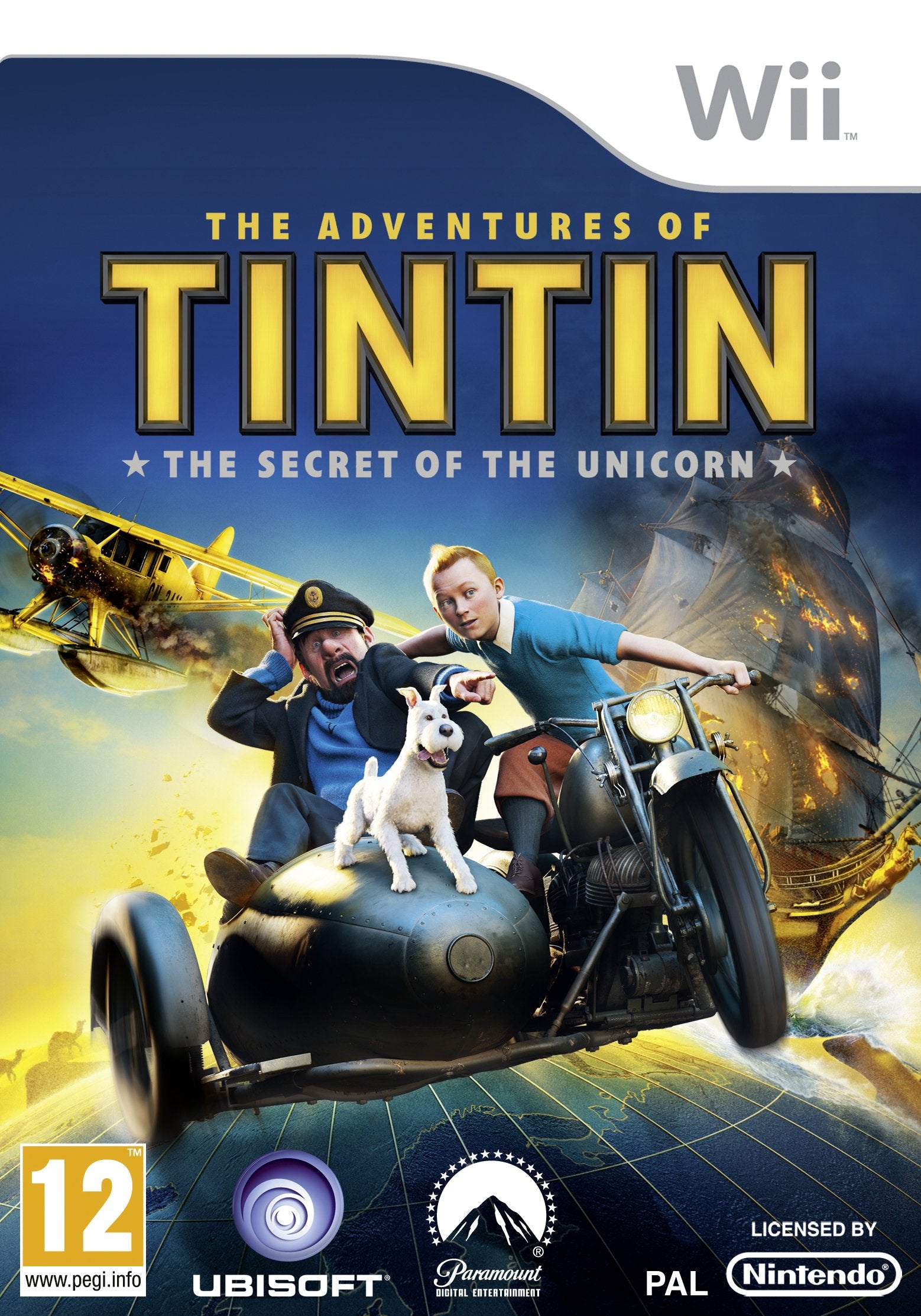 Game | Nintendo Wii | Adventures Of Tintin: The Secret Of The Unicorn