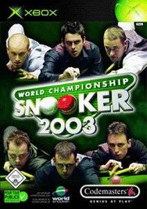 Game | Microsoft XBOX | World Championship Snooker 2003