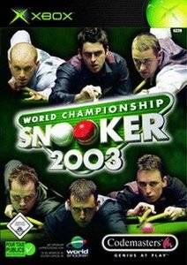 Game | Xbox | World Championship Snooker 2003