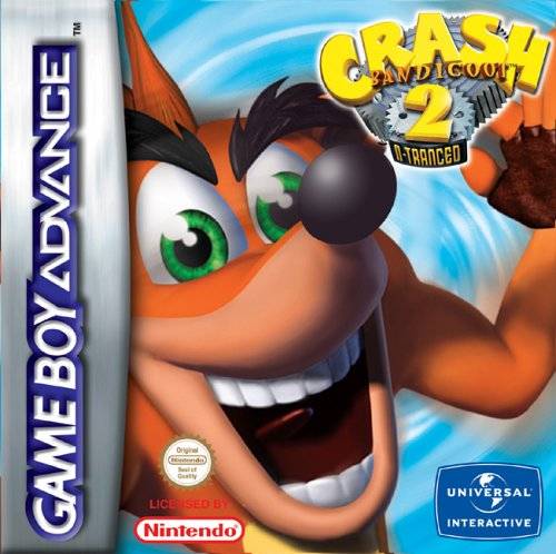 Game | Nintendo Gameboy  Advance GBA | Crash Bandicoot 2 N-Tranced