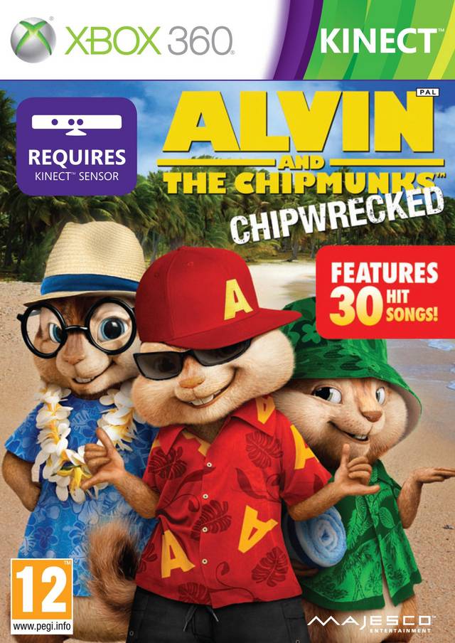 Game | Microsoft Xbox 360 | Alvin And The Chipmunks: Chipwrecked