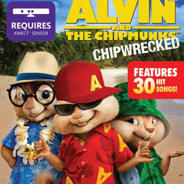 Game Microsoft Xbox 360 Alvin And The Chipmunks Chipwrecked