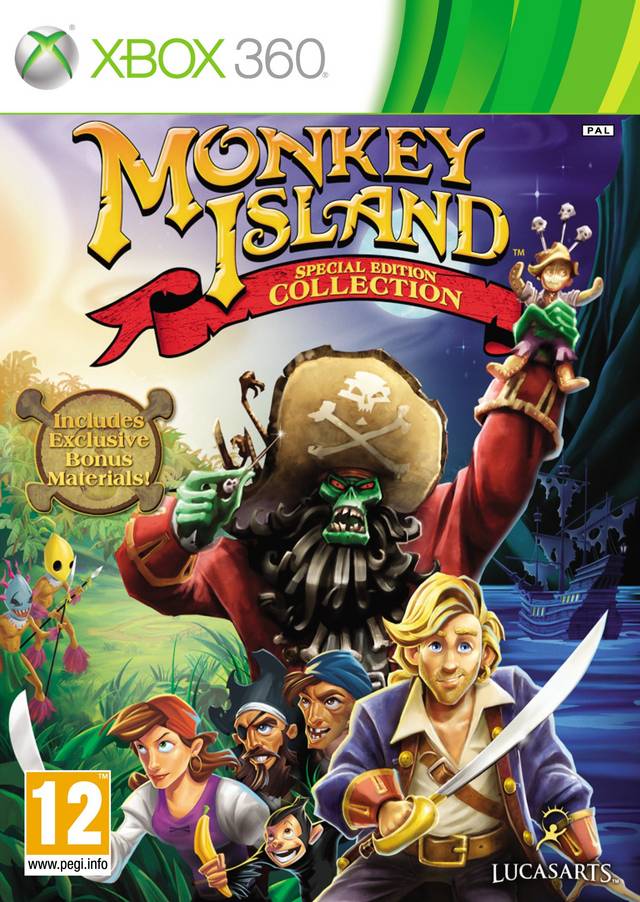 Game | Microsoft Xbox 360 | Monkey Island Special Edition Collection