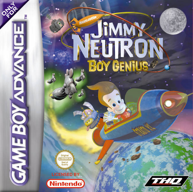 Game | Nintendo Gameboy Advance GBA | Jimmy Neutron: Boy Genius
