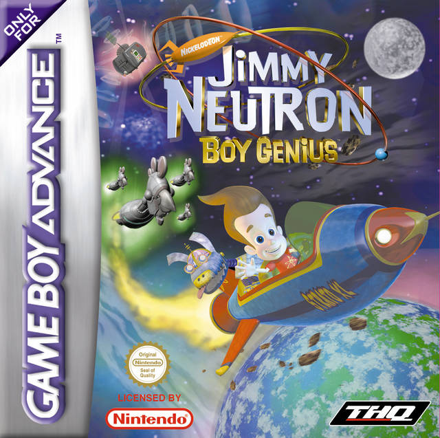 Game | Nintendo Game Boy Advance GBA | Jimmy Neutron: Boy Genius