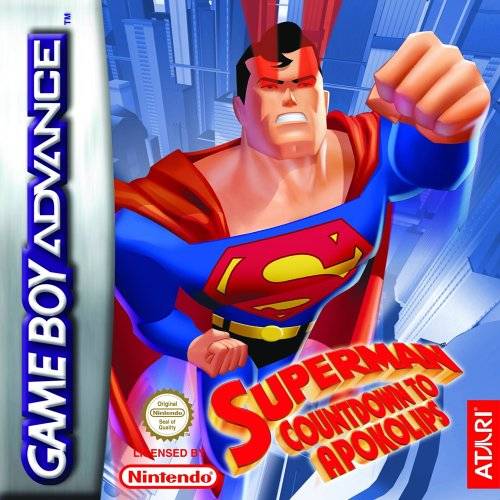 Game | Nintendo Gameboy  Advance GBA | Superman: Countdown To Apokolips