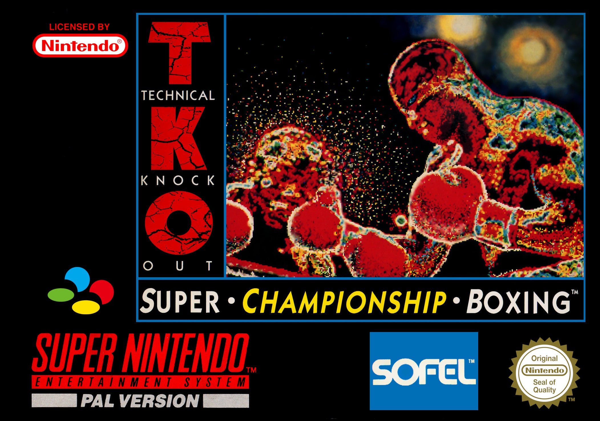 Game | Super Nintendo SNES | TKO Super Championship Boxing
