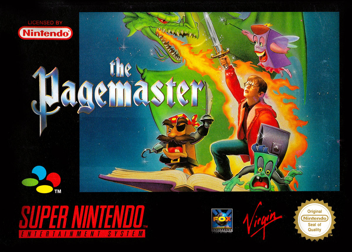 Game | Super Nintendo SNES | The Pagemaster