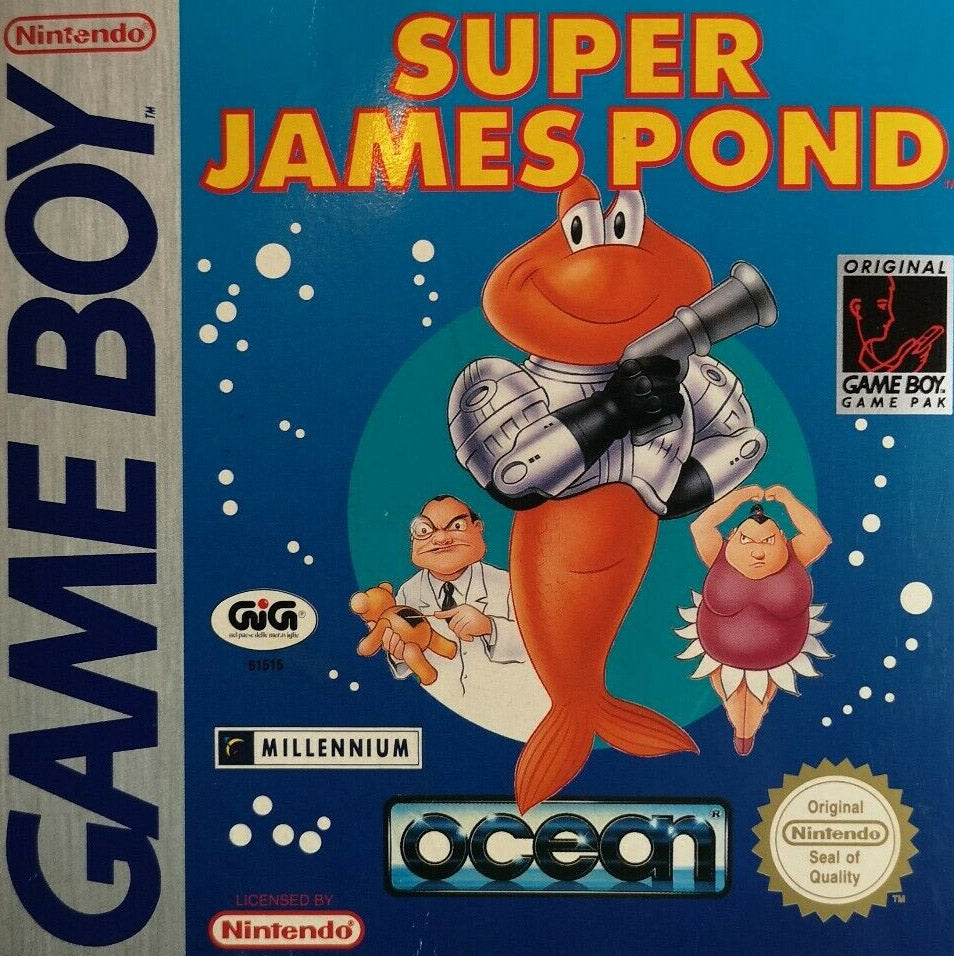 Game | Nintendo Gameboy GB | Super James Pond