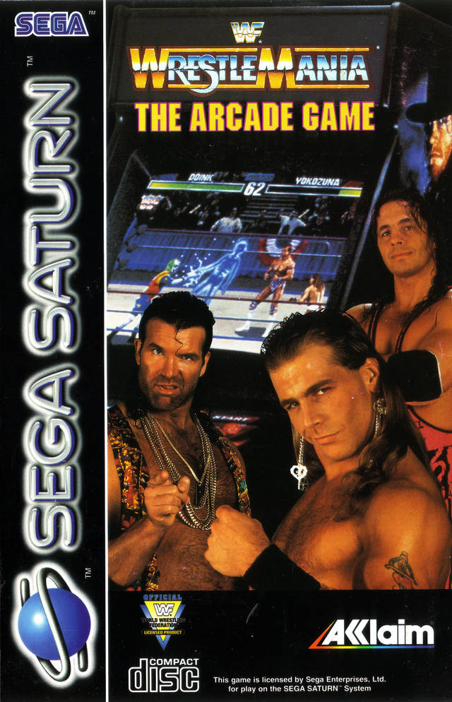 Game | Sega Saturn | WWF WrestleMania: The Arcade Game