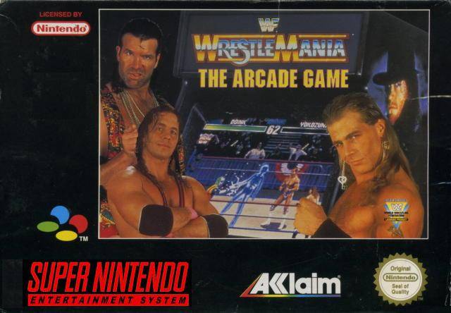 Game | Super Nintendo SNES | WWF Wrestlemania Arcade Game
