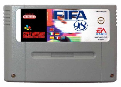 Game | Super Nintendo SNES | FIFA Road To World Cup 98