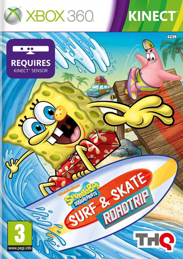 Game | Microsoft Xbox 360 | SpongeBob's Surf & Skate Roadtrip