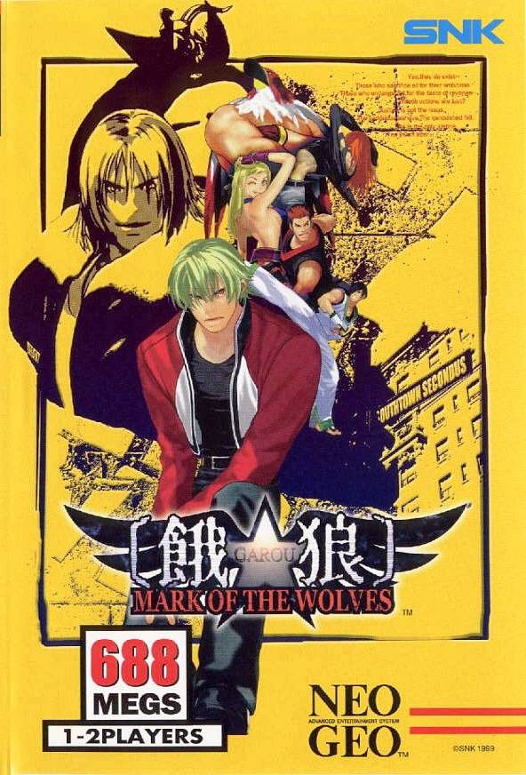 Game | SNK Neo Geo AES | Garou: Mark Of The Wolves NGH-253