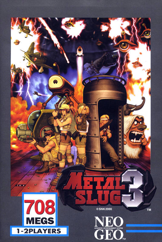 Game | SNK Neo Geo AES | Metal Slug 3 NGH-256