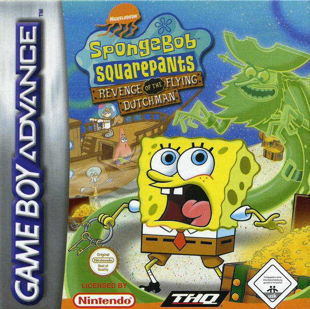 Game | Nintendo Gameboy  Advance GBA | SpongeBob SquarePants: Revenge Of The Flying Dutchman