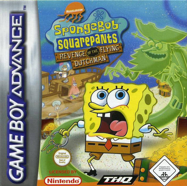 Game | Nintendo Game Boy Advance GBA | SpongeBob SquarePants: Revenge Of The Flying Dutchman