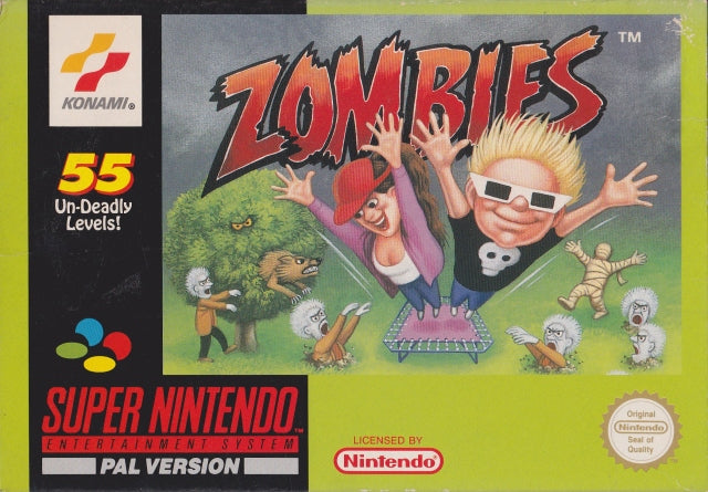 Game | Super Nintendo SNES | Zombies