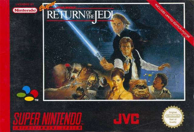 Game | Super Nintendo SNES | Super Star Wars Return Of The Jedi