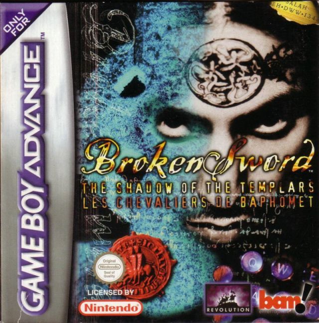 Game | Nintendo Gameboy  Advance GBA | Broken Sword: The Shadow Of The Templars