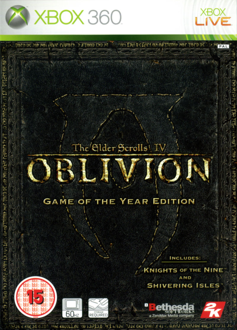 Game | Microsoft Xbox 360 | Elder Scrolls IV: Oblivion [Game Of The Year Edition]