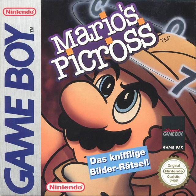 Game | Nintendo Gameboy GB | Mario's Picross