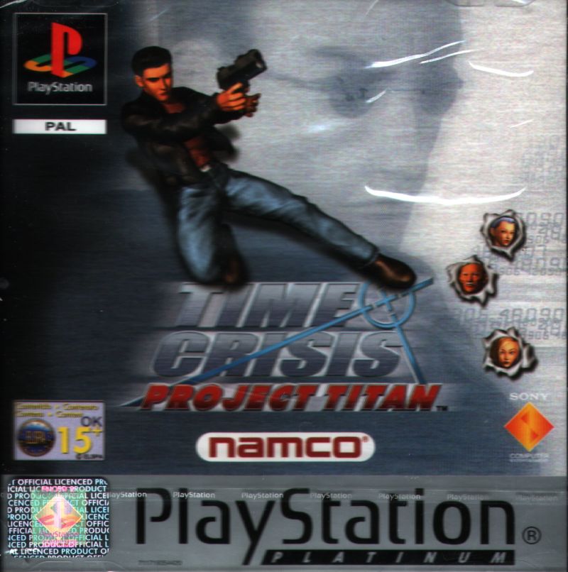 Game | Sony Playstation PS1 | Time Crisis Project Titan [Platinum]