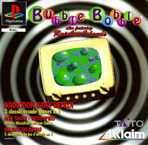 Game | Sony Playstation PS1 | Bubble Bobble Featuring Rainbow Islands