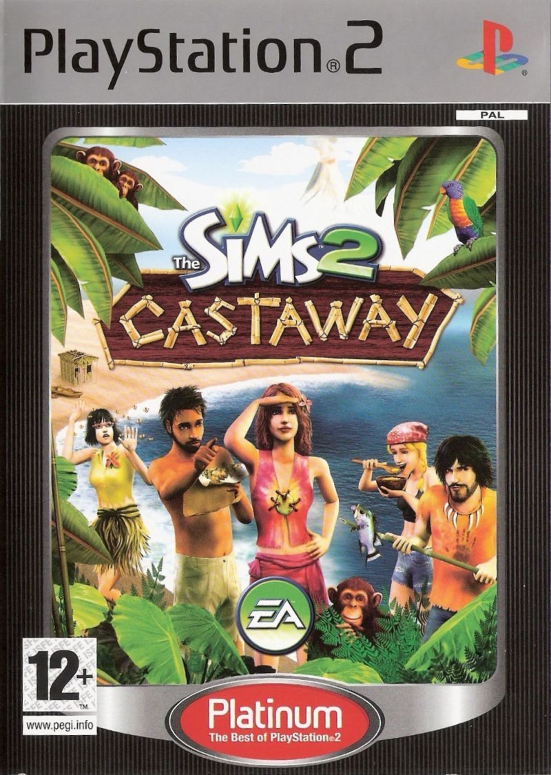 Game | Sony Playstation PS2 | The Sims 2: Castaway [Platinum]