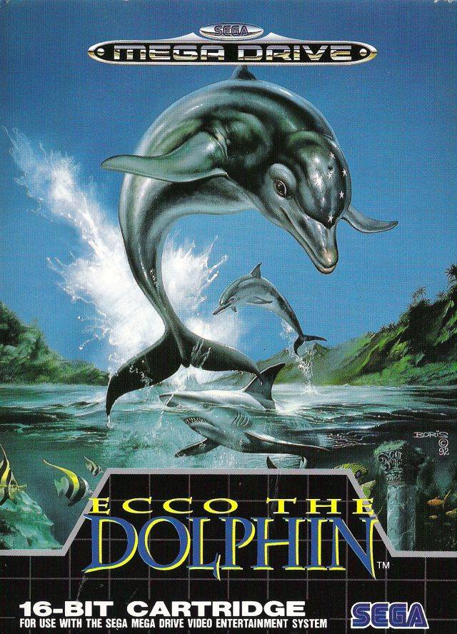 Game | Sega Mega Drive Genesis | Ecco the Dolphin