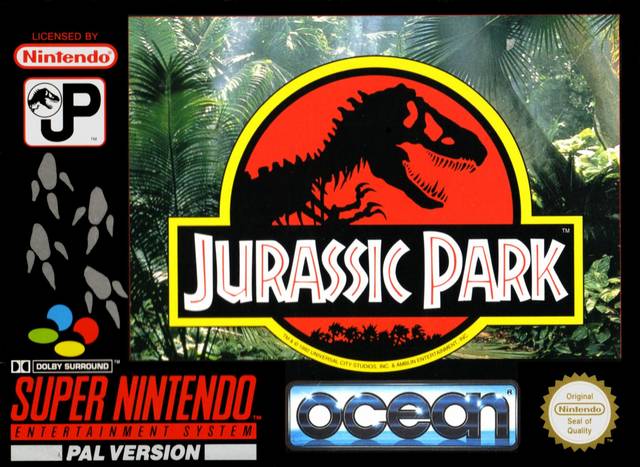 Game | Super Nintendo SNES | Jurassic Park