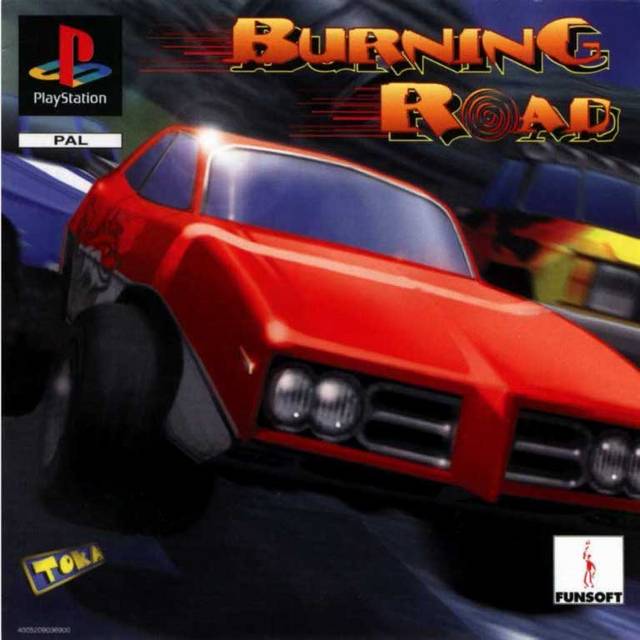 Game | Sony Playstation PS1 | Burning Road