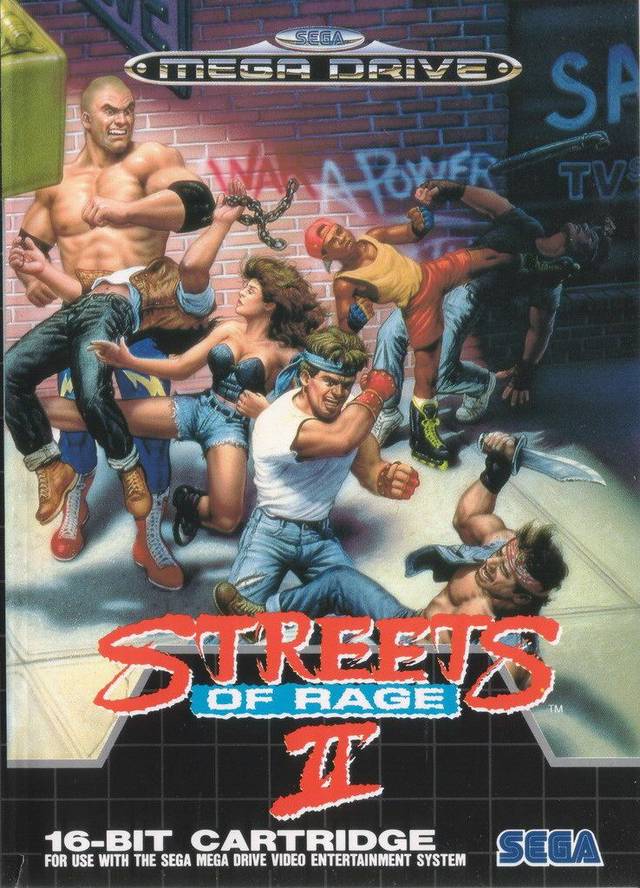 Game | Sega Mega Drive | Streets Of Rage 2