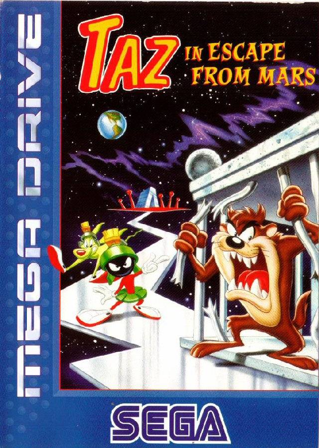 Game | SEGA Mega Drive | Taz In Escape From Mars
