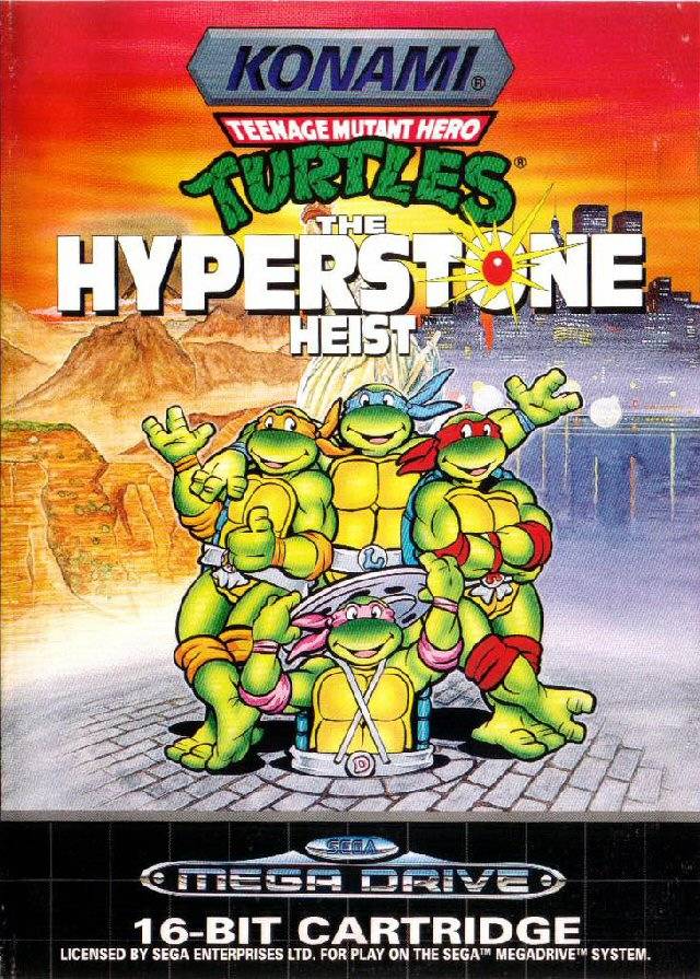 Game | Sega Mega Drive | Teenage Mutant Ninja Turtles: Hyperstone Heist