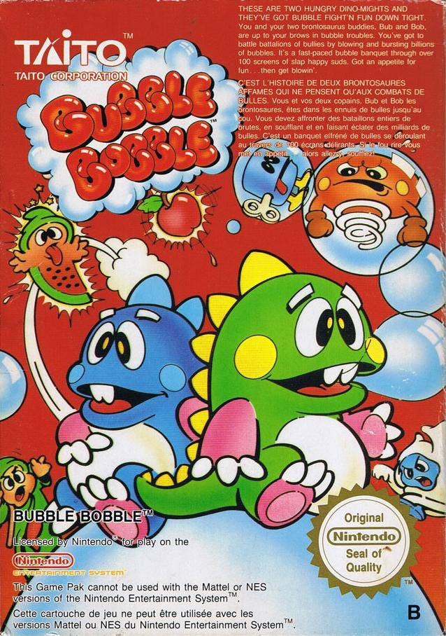 Game | Nintendo NES | Bubble Bobble