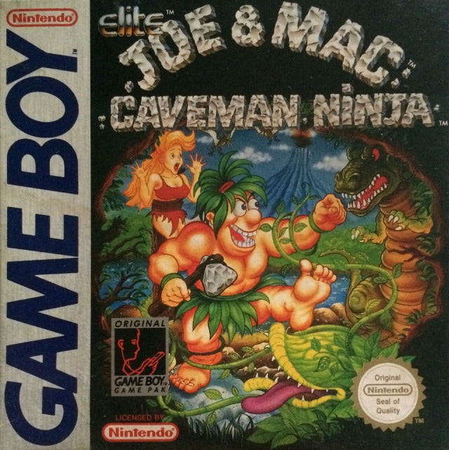 Game | Nintendo Gameboy GB | Joe & Mac: Caveman Ninja