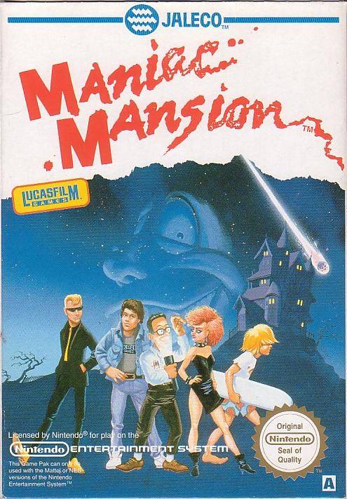 Game | Nintendo NES | Maniac Mansion